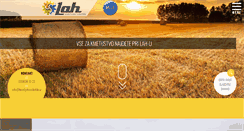 Desktop Screenshot of kmetijskicenterlah.si